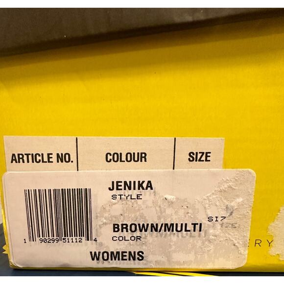 Real Leather Flats Animal Print Toe Loop Very Volatile Jenika Sandals Brown s 8 - Picture 13 of 14